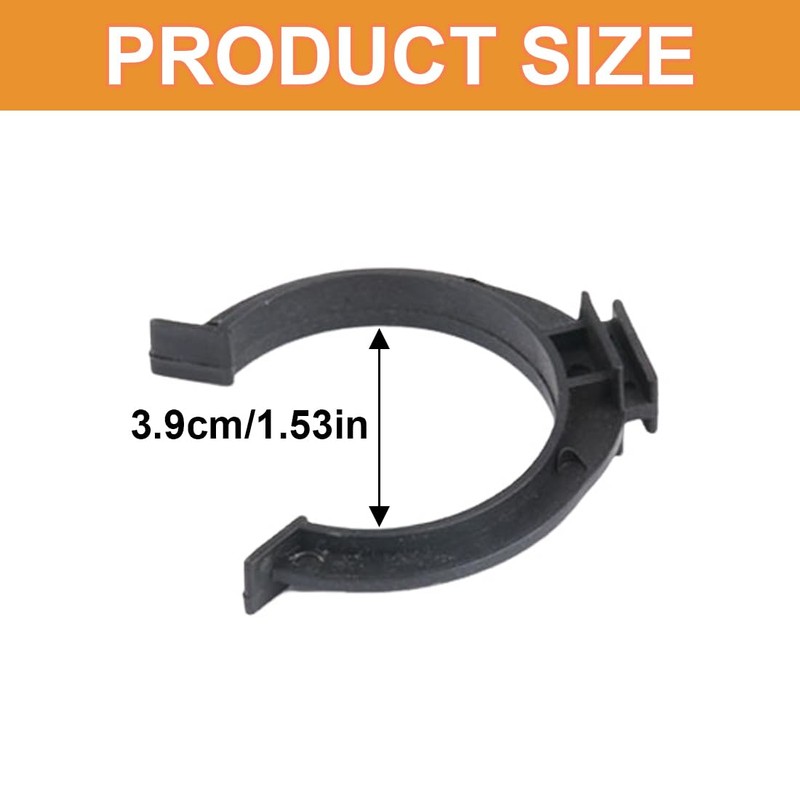 WeddHuis Pack of 10 Kitchen Base Brackets Pedestal Clips with