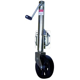 PARTSPRO+PLUS RAM 1,500-Lbs Side Wind Swivel Mount Bolt-On Zinc Plated Marine Jack