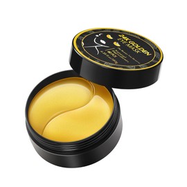 Parches Anti-Envejecimiento Para Debajo De Los Ojos, Máscara De Ojos Oro 24K, Reduce La Inflamación Y Las Ojeras, Nutre La Piel, Suaviza Las Arrugas, 