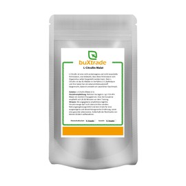 4 x 500 g L-citrulline malate powder, L citrulline DL-malate 2:1, powder mould 2 kg