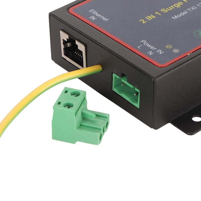 Surge Protector 2 in 1 Network Surge Protector POE Power