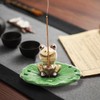Veenkeny Incense Stand, Stylish, Frog, Incense Burner, Ceramic Cute, Frog,