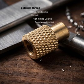 7PCS Heat Set Insert Tips Soldering Iron Tips with Adapter, Compatible with 900M/T18/ST Series, for M2 M2.5 M3 M4 M5 M6 M8 Thread Inserts, 3D Printed Parts & Plastic Components Tool Kit