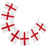 Fabric Double Sided England St Georges Bunting 10metres/33ft Long with