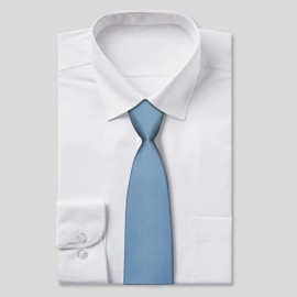 Rael-Brook Folkespeare | Men’s Satin Slim Tie | Plain