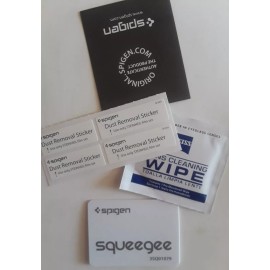 Spigen 2Lot of x3 Spigen Galaxy Note 4 Crystal Clear Screen Protector with Crystal Film