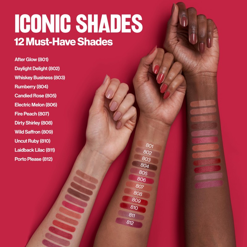 Revlon Super Lustrous Lipstick, Creamy Formula For Soft, Fuller-Looking Lips,