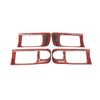 LLKUANG Car Inner Door Handle Frame Panel Cover Trim for