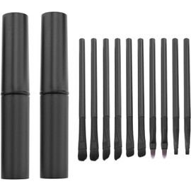 2 PCS Watch Brush, Jewelry Cleaning Kit Watch Pin Removal Tool, Small Part Cleaning Soft Brushes Set, 2 Set Watch Cleaning Brush Set Black Soft Brushes Dust Removal Cleaning Brush