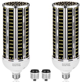 200W 2 pack LED Corn Light Bulb,(2000W Equivalent )Commercial Grade 30500LM DayLight 5000K E26/E39 Medium Mogul Base LED Lamp,Large Area Lights For Outdoor Indoor Garage Warehouse Factory Bay Light