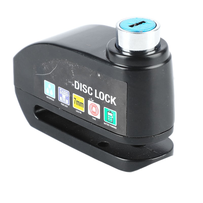 Bicycle Alarm Disc Lock Security Alarm Disc Brake Lock Riding