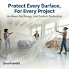 6 Pack 12 x 9 Ft Plastic Drop Cloth for