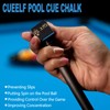 CUEELF Cube Pool Cue Chalk Technology Billiard Pool Stick Chalk