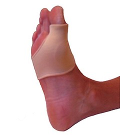 FlexaMed Bunion Cushioning Silicone Gel Sleeves (Pair) - Small/Medium