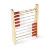 hand2mind Rekenrek 100-Bead Wooden Frame Abacus For Kids Math (Ages