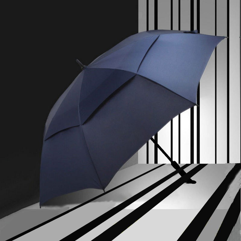 Automatic Sunshade Umbrella Double Layer Breathable Business Umbrella for Sunny