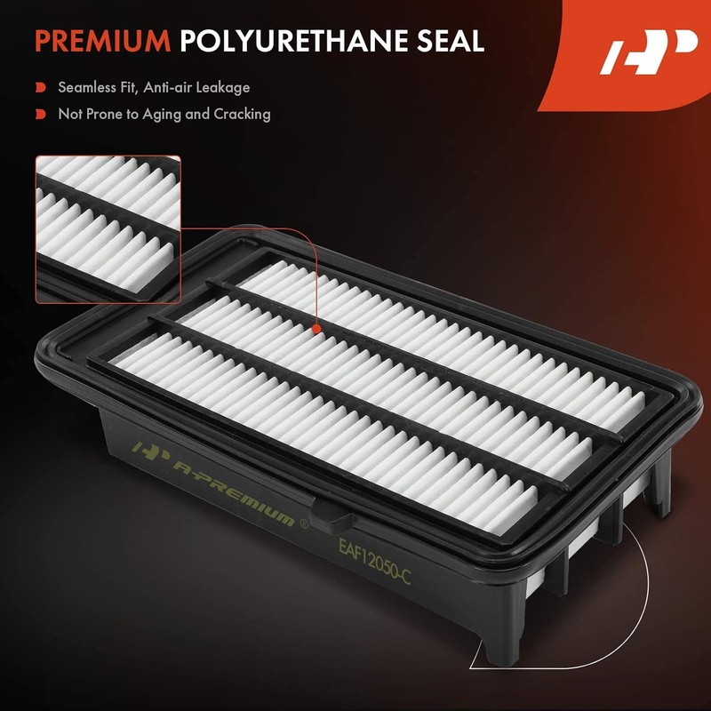 A-premium - Filtro de Aire de Motor de 2 Piezas