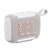 JBL Go 5 Ultraportable Bluetooth Speaker, Waterproof, White