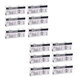 Bostitch Premium Staples for P3 Plier Stapler, 0.25-Inch Leg,12 Boxes of 5,000 Per Box (SP191/4) (60000)
