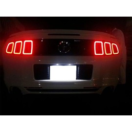 iJDMTOY Xenon White 10-SMD-5730 168 175 194 2825 W5W T10 Replacement Bulbs Compatible With Car License Plate Lights, Parking Lights and Car Interior Lights, etc