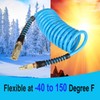 Keepro Polyurethane Recoil Air Hose, 1/4 Inch ID By 10