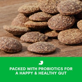 Open Farm Better Biscuits, Oven Baked Dog Treats with Probiotics, Chicken & Oatmeal Recipe, 8oz Pouch