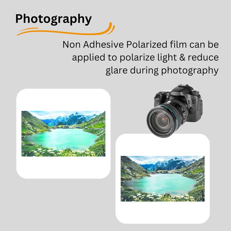 Wave Polarizer Linear Polarizing Film –Polarized Film Light Sheets –