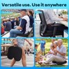 Gerrii 2pcs Stadium Seat Cushions Bleacher Seat Pads for Outdoor
