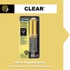 PC Products PC-Clear Epoxy Adhesive Liquid, 1oz Double Syringe, Clear