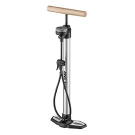 Beto MP-153AGW Alloy Floor Pump with Gauge and Wooden Handle