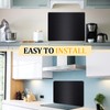 Yaocom Stainless Steel Backsplash Range Hood Stove Backsplash Back Stainless