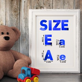 24 Sheets 232 Pcs Large Letter Stickers 2.5 Inch Vinyl Self Adhesive Alphabet Number Stickers for Craft Mailbox Bulletin Board Classroom Home Window Door Decor(Blue)