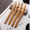 2Pcs 9.84 Inch Bamboo Envelope Opener Long Handle Desk Office