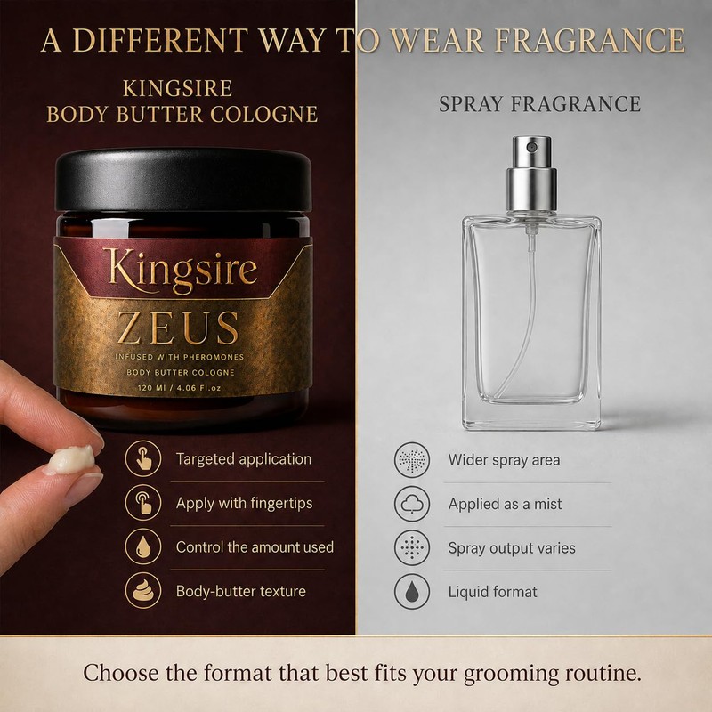 Body Butter Cologne for Men,120ml