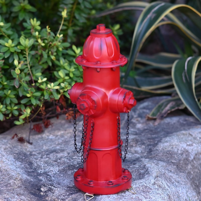 XINDMAO Fake Fire Hydrant for Dogs to Peed on,15.5inch Large