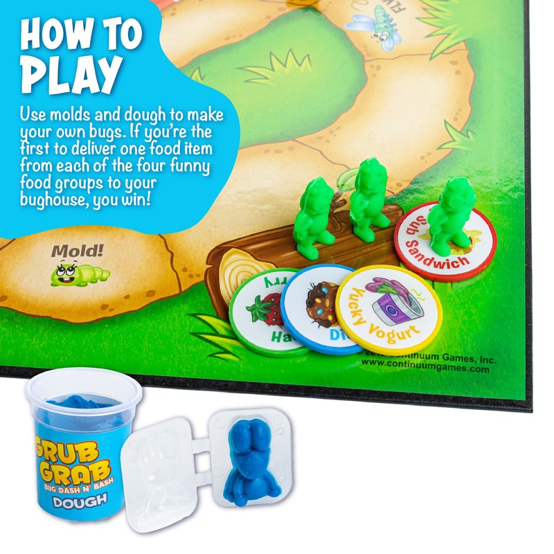 Grub Grab Board Games for Kids 4-6 Interactive Game Ant