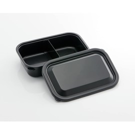 Skater LFP8-A Storage Container, Kitchen, M, 28.7 fl oz (830 ml), Fluffy Lid, Lightweight, Food Lunch Case, Made in Japan, Smoke Black