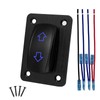 12V DC Motor Polarity Reversing Switch DPDT Momentary Rocker Switch
