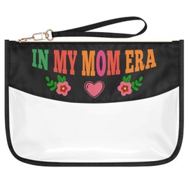 Birthday Gift for Mom Makeup Bag Mother's Day Mother Gift from Daughter Son New Mom Mama Thank You Gifts Mother Christmas Thanksgiving Birthday Perfect Clear Cosmetic Bag Zipper Travel Toiletry Pouch