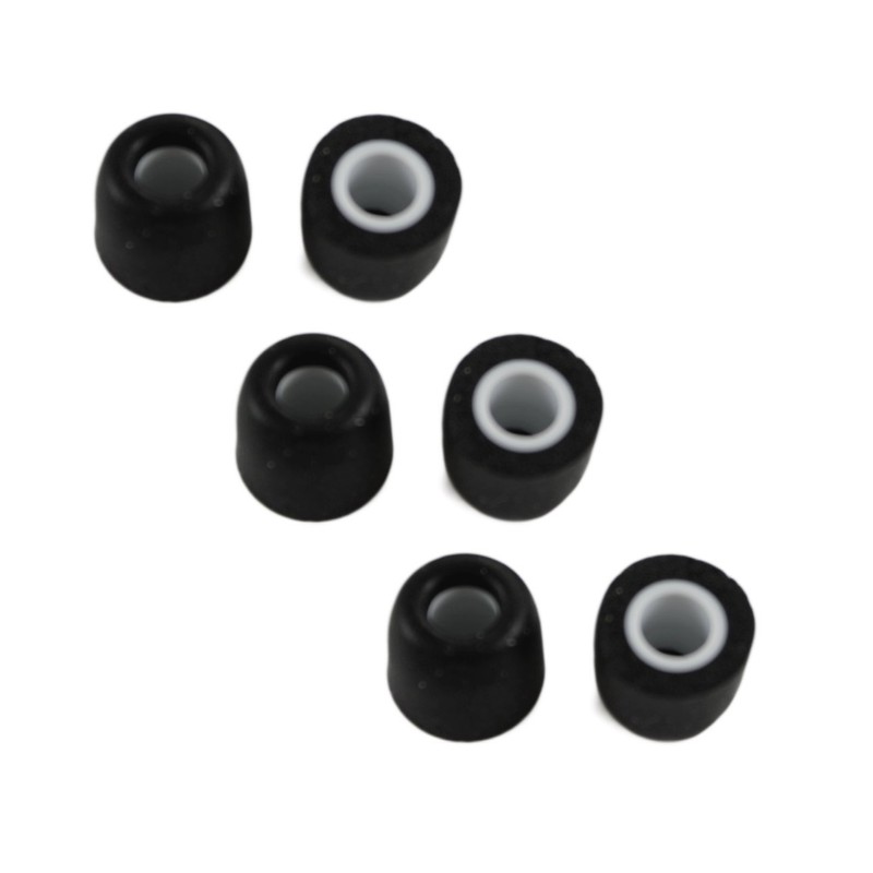Zotech 3 Pair Memory Foam & 3 Pair Silicone Rubber