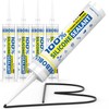 BEBOBLY Black Silicone Caulk & Sealant, 100% Waterproof Silicone Caulking,
