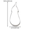 LILIAO Eggplant Cookie Cutter, 2.5 x 5.7 inch
