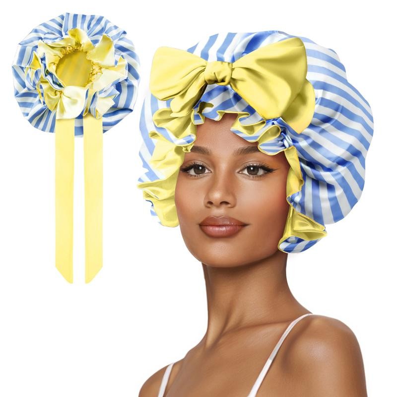 SeSe Code Double Layer Silk Bonnet for Haircare - Soft