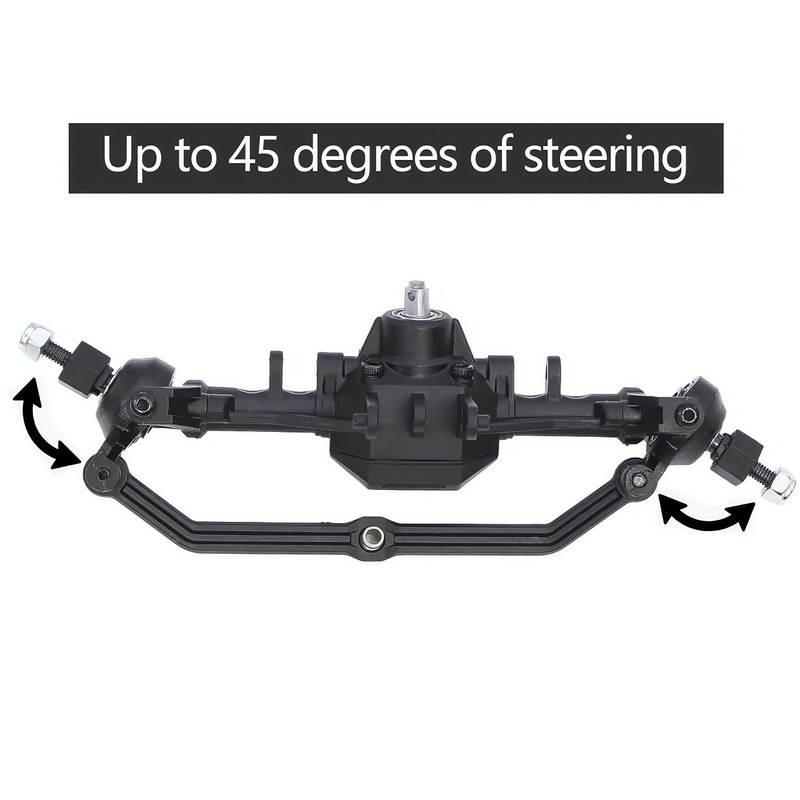 TRX4M Axles Complete Set- TRX4M Front & Rear Straight Axle