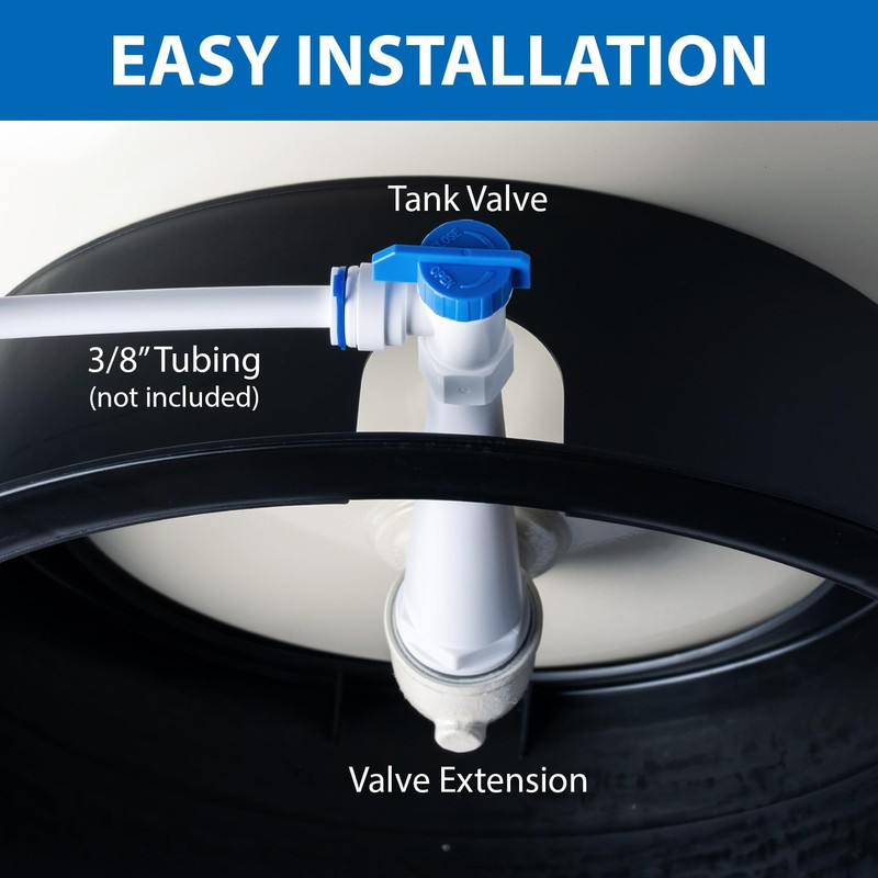 iSpring T11M 11 Gallon Pre-Pressurized Water Storage Reverse Osmosis Systems