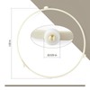 YIYANTO 00641855 10" Microwave Turntable Tray Support Ring with Roller