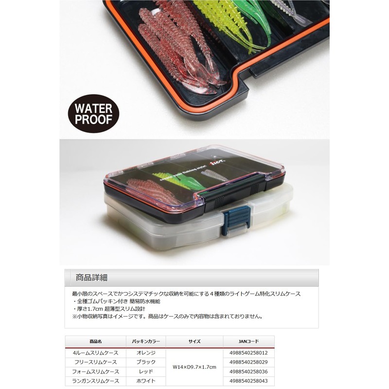 TICT Foam Slim Case, Red