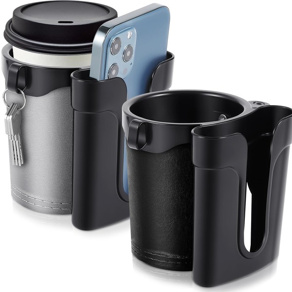 Neer 2 Pcs 3 in 1 Bike Cup Holder with