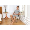 Jahetuul Shorty Pyjamas Men's Set Summer Cotton Sleepwear Round Neck