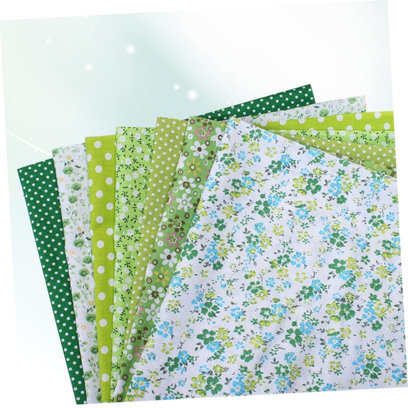 LALAFINA Floral Cotton Small Floral Fabric Tissue Lint Cloth for